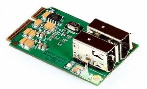 NanoFlame - Контроллер FireWire в формате mini PCIexpress, -40º ~ +85º C