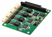 Контроллер PC/104 , 4 параллельных канала RS-232 / 422 / 485 с гальванической развязкой до 2000 B, -40º ~ +85ºC