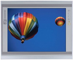 Панельный промышленный TFT LCD-монитор 19″ SXGA, 350 nit, резистивный сенсорный экран, DVI-D, HDMI, VGA, IP-65