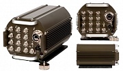 AMP HYDRA 12-канальный защищенный видеосервер с аппаратным кодированием в MPEG4 (-20~+50С, MIL-STD-810, IP54)
