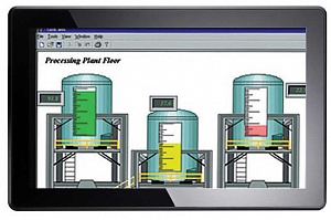 Панельный TFT LCD-монитор 18.5″ WXGA, 300 nit, проекционно-емкостной сенсорный экран, DVI, VGA, RCA, S-Video, IP-65