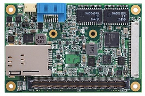 Компактная объединительная плата COM Express Type 10, LVDS/VGA, 2xLAN, Audio, -40º ~ +85º C