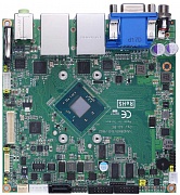 Одноплатный компьютер Nano-ITX, Intel Atom Processor E3845/E3827, LVDS/ VGA/HDMI, 2xLAN, Audio, -40º ~ +85º C