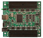 Модуль c 48 цифровыми входами-выходами TTL с интерфейсом USB и габаритами PC/104 , -40°C ~ +85°C